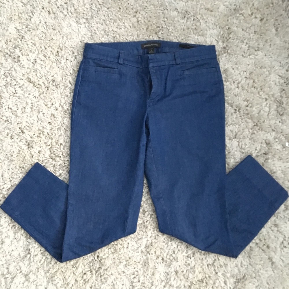 Banana Republic Sloan fit 4P chambray denim